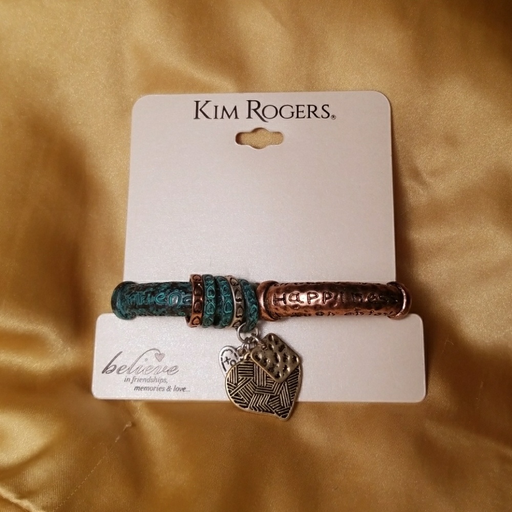 NEW!! Kim Rogers  bracelet with charms